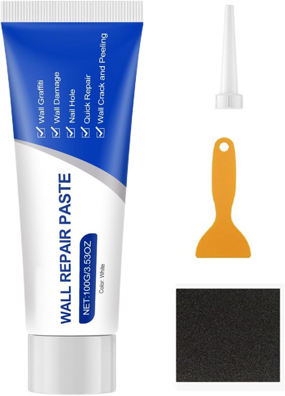 Wall Repair Kit - Heavy-Duty Quick Fix Putty Paste for Drywall, Ceiling Holes & Cracks
