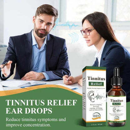 Pure Herbal Tinnitus Relief Drops – FLAT 40% OFF + FREE SHIPPING Nationwide!