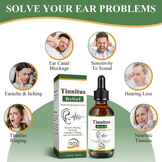 Pure Herbal Tinnitus Relief Drops – FLAT 40% OFF + FREE SHIPPING Nationwide!
