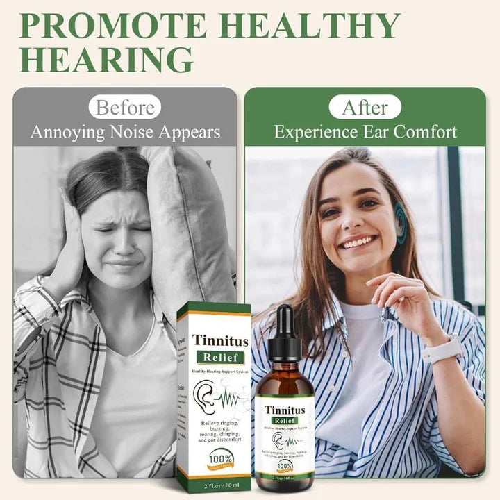 Pure Herbal Tinnitus Relief Drops – FLAT 40% OFF + FREE SHIPPING Nationwide!